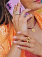 Pierścionek Rafa Koralowa srebrny - 5